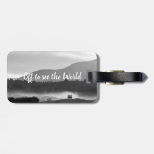 Bagagem Personalizado para ver o mundo   etiqueta de bagag