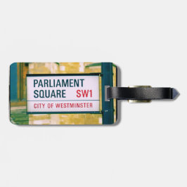 Bagagem Praça do Parlamento - Etiqueta de Westminster