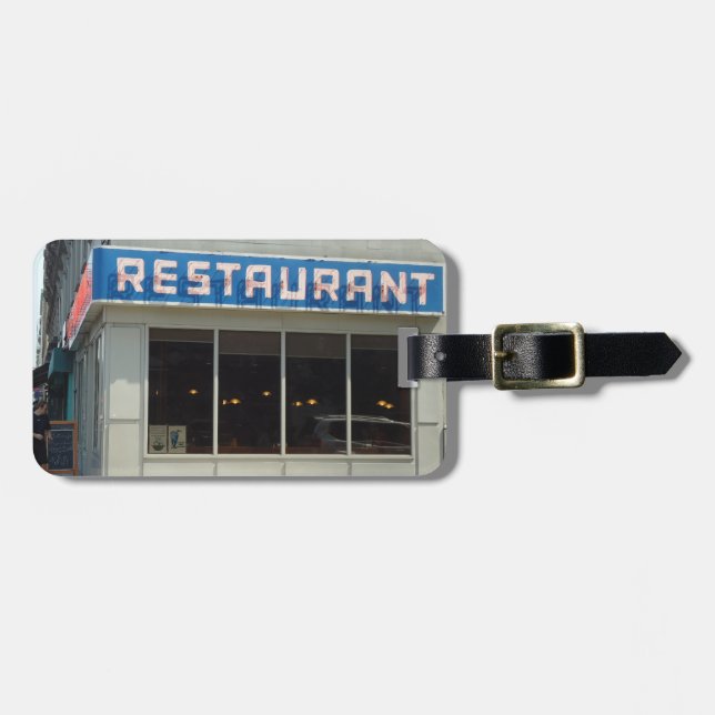 Bagagem Restaurante Manhattan - Nova Iorque, Etiqueta de B (Frente Horizontal)