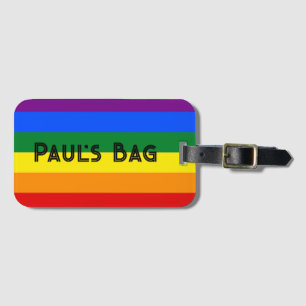 Bagagem TEXTO PERSONALIZADO OU PERSONISTA DA etiqueta de m