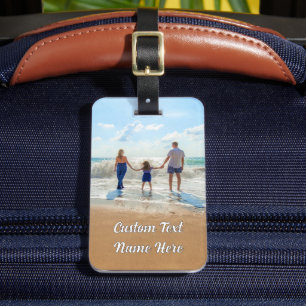Bagagem Texto Personalizado Personalizado Sua Etiqueta De 