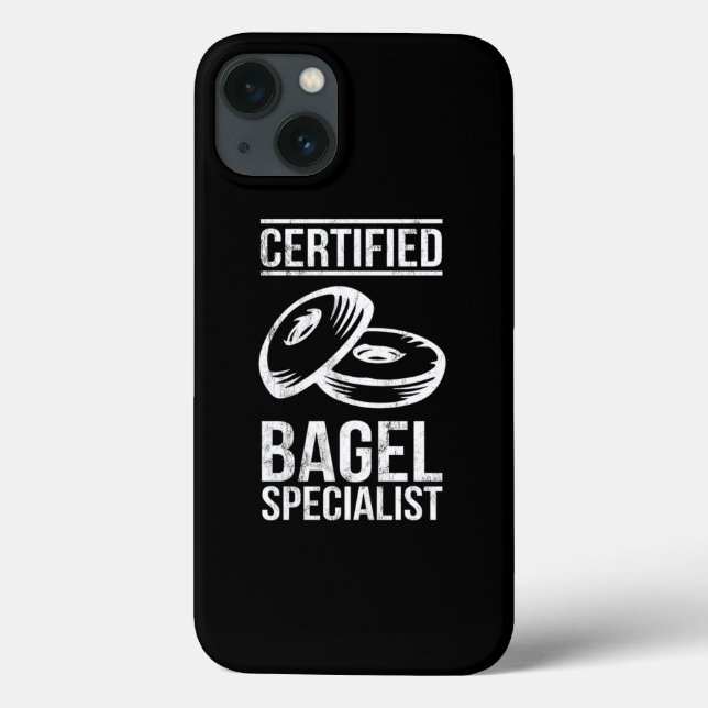 Bagel Funny Certified Bagel Specialist  (Verso)