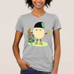 Bagpipe Egghead T-Shirt