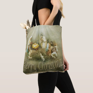 Bags de Tote de Mulheres de Natal, Cristo de Jesus