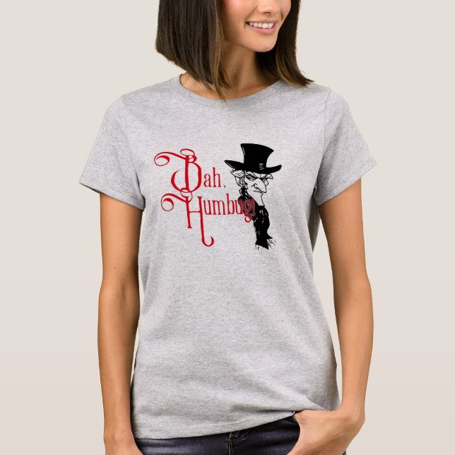 Bah Humbug Scrooge Essential T-Shirt (Frente)