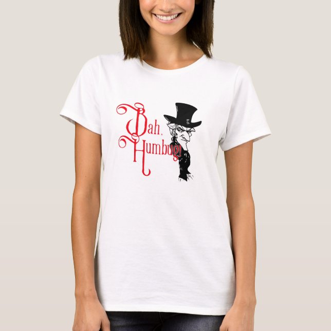 Bah Humbug Scrooge Essential T-Shirt (Frente)