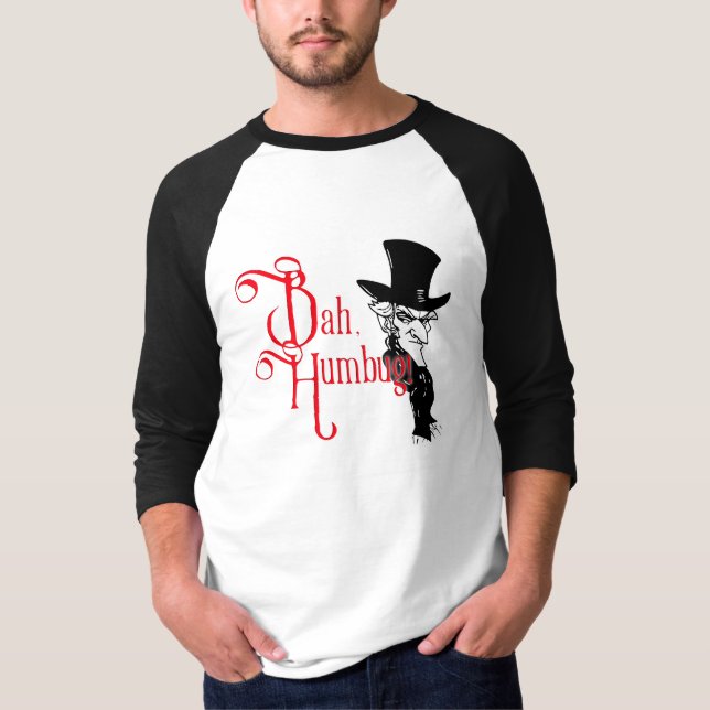 Bah Humbug Scrooge Essential T-Shirt (Frente)