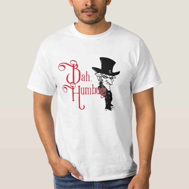 Bah Humbug Scrooge Essential T-Shirt (Frente)