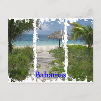 Bahamas afligidas 3 cartão postal