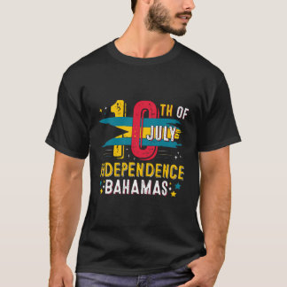 Bahamas Dia da Independência Camisa Bahamas 50º Ce
