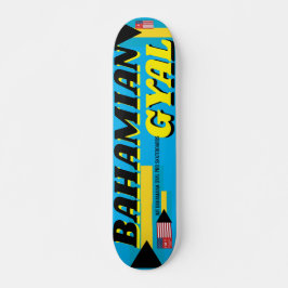 BAHAMIAN GYAL JMT 7, 3/4", skateboard Deck