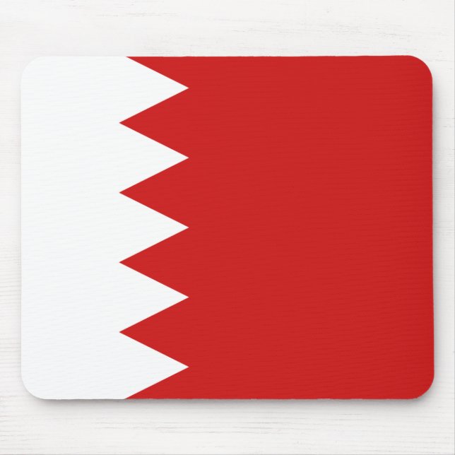Bahrain Flag Mousepad (Frente)