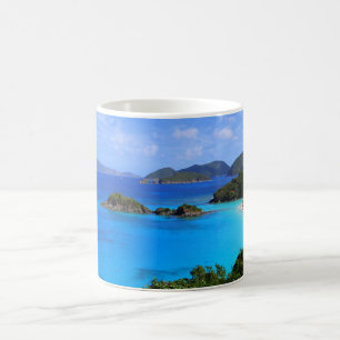 Baía da canela, St John, caneca dos E.U. Virgin