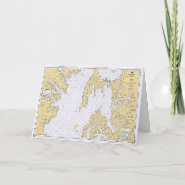 Baía de Chesapeake do _do cartão de (Frente)