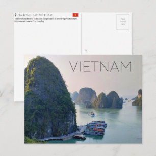 Baía de Ha Long, cartão postal de viagem do Vietnã