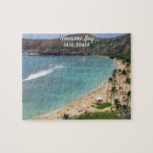 Baía de Hanauma quebra-cabeça de Oahu, Havaí