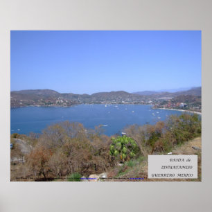 Baía de Zihuatanejo - poster