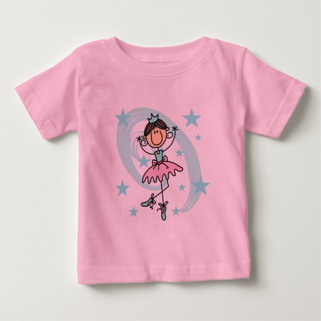 Bailarina - Camisetas e Presentes Marrons (Frente)