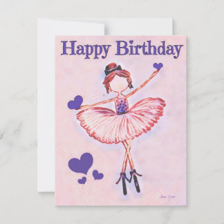 bailarina de aniversário personalizada bailarina