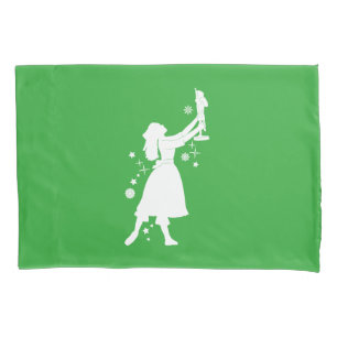 Bailarina e Nutcracker no Natal