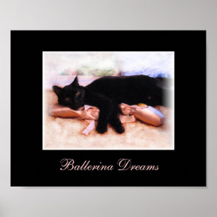 Bailarina felino - impressão dos sonhos da