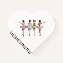 Bailarinas con tutús rosa, amarillo, verde dulce