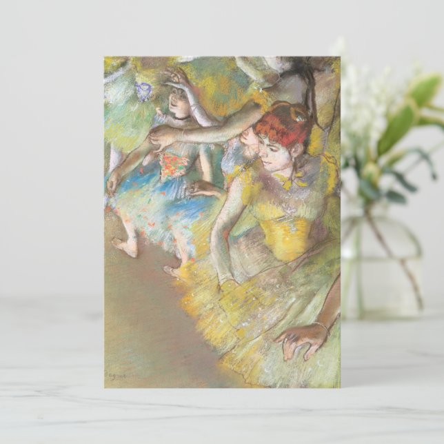 Bailarinas no Palco por Edgar Degas (Em pé/Frente)