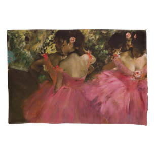 Bailarinas no rosa por Edgar Degas