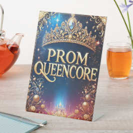 Baile de formatura Queencore Convite : tema real i