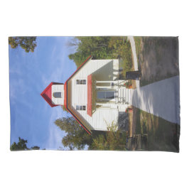 Baileys Harbor Rear Range Light pillow case
