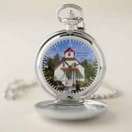 Baileys Harbor Rear Range Light pocket watch