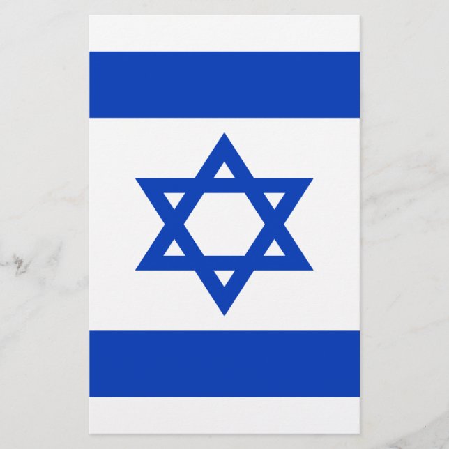 Baixo custo! Bandeira de Israel (Frente)