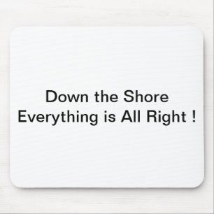 Baixo no Mousepad Shore