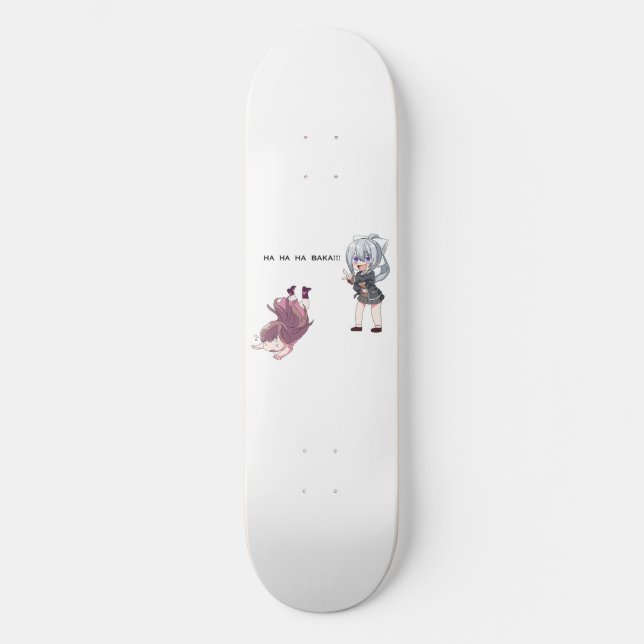 Baka Anime Chibi Skateboard Deck (Frente)