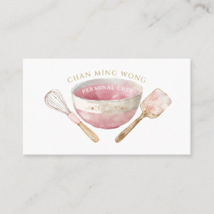 Baker Chef Caterer Cartão de visita