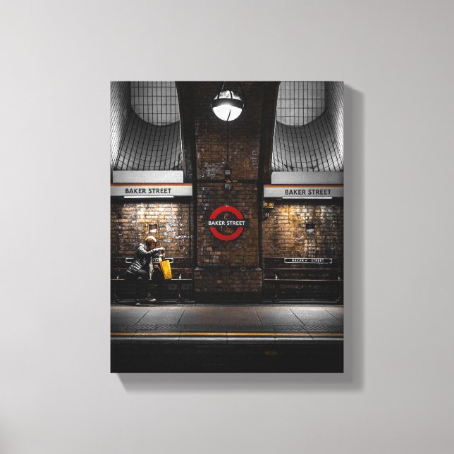 Baker Street Tube Station Canvas - Londres (Frente)