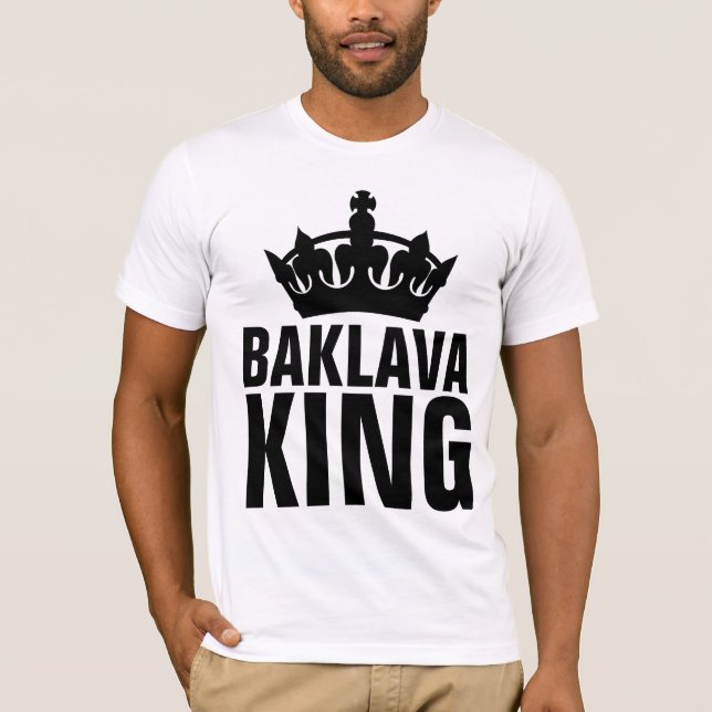 BAKLAVA KING T-Shirts (Frente)