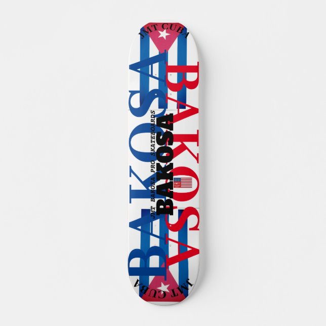 BAKOSA JMT CUBA 7 3/4" Deck de Skateboard (Frente)