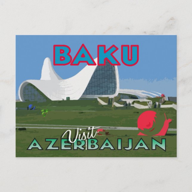 Baku, Visite o cartão postal do Azerbaijão (Frente)