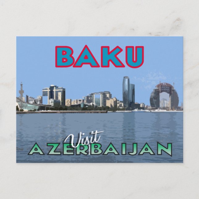 Baku, Visite o cartão postal do Azerbaijão (Frente)