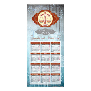 Balança ZODIAC - Cartaz / Cartão Postal / Calendár