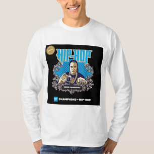 Balançar as CÂMARAS DOS T-shirt do SALTO HIP L/S