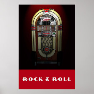 Balance & role o poster do jukebox 36 x 24