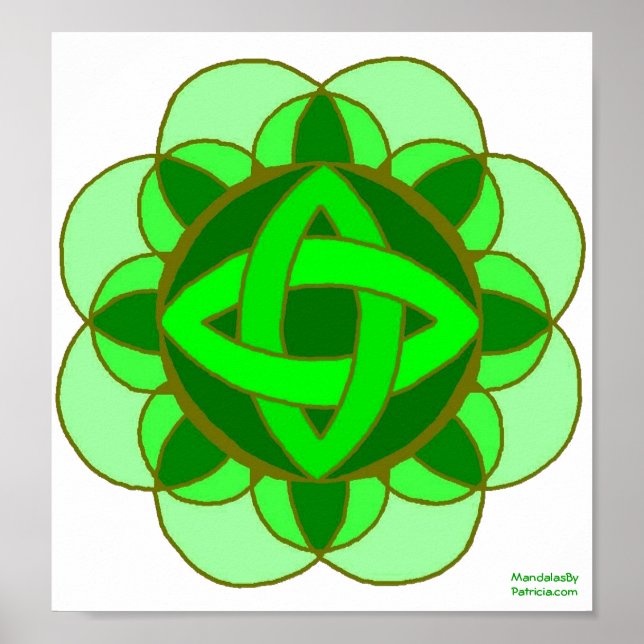 "Balancing the Heart Chakra" Poster (Frente)