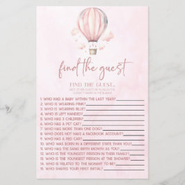 Balão De Ar Quente Encontre O Jogo De Chá de frald