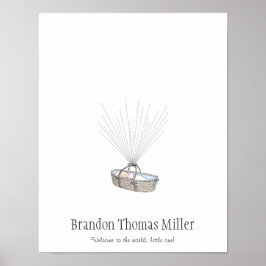 Balão de Impressão Digital Nova - Azul