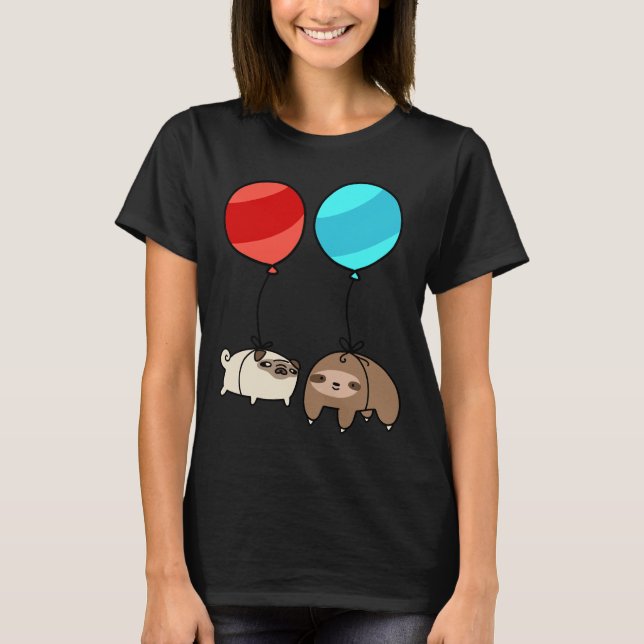 Balão Lama e Camiseta Essencial 328 (Frente)