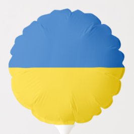 Balão Patriótico com bandeira da Ucrânia
