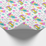 Balas de Árvore Retro Papel de embrulho de Natal F<br><div class="desc">Um design divertido, festivo, na moda com um toque retrô inspirado por bolas de vidro do século médio e luzes de fadas coloridas que decoraram minhas árvores de Natal de infância. Um design personalizável para você personalizar com seu próprio texto, imagens e ideias. Uma imagem de arte digital original criada...</div>