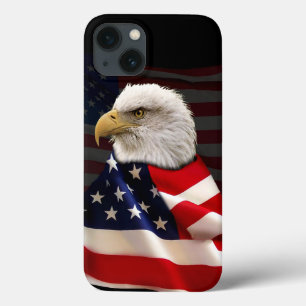 Bald Eagle e bandeira dos EUA para o Patriot